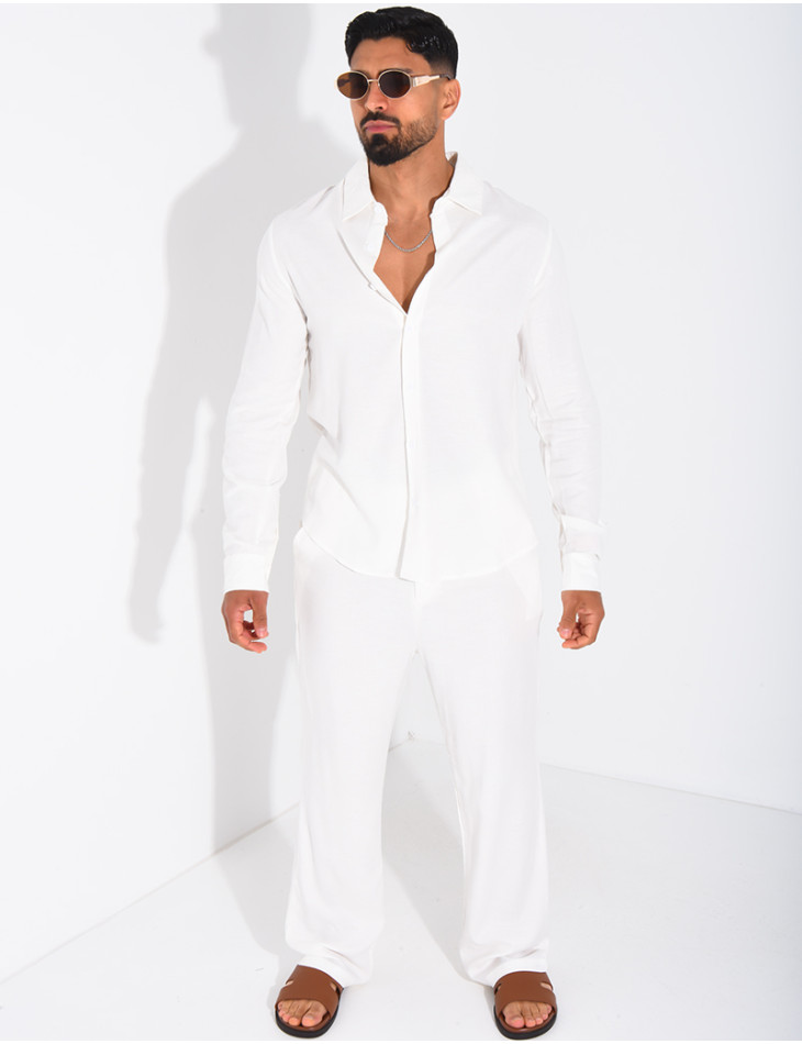 Trousers and shirt set
