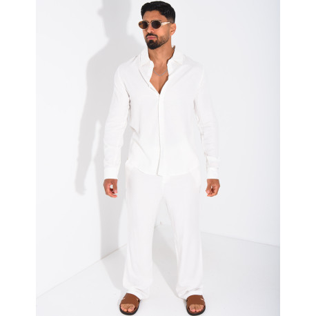 Trousers and shirt set