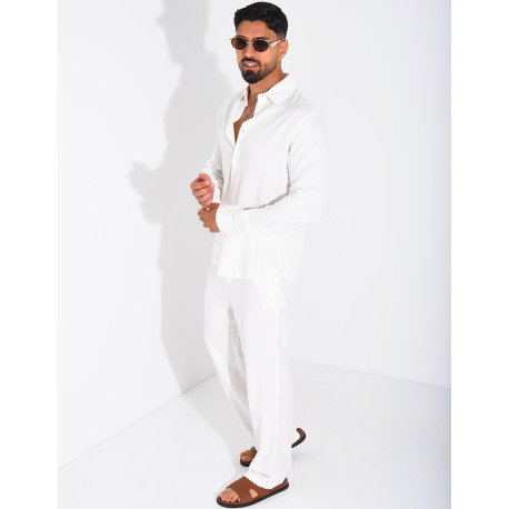 Trousers and shirt set