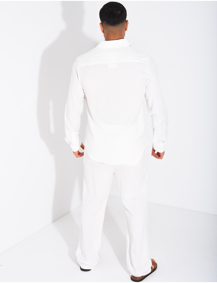 Trousers and shirt set