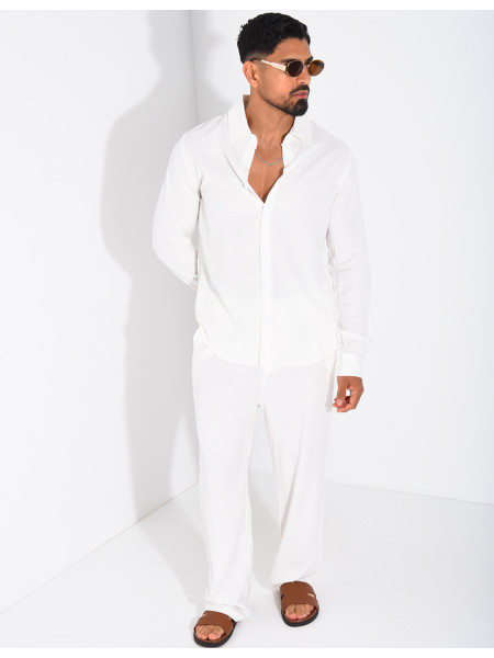 Trousers and shirt set