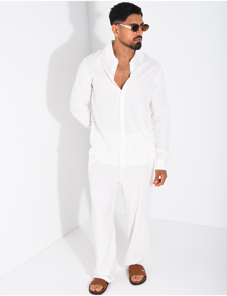 Trousers and shirt set