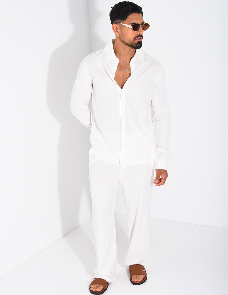 Trousers and shirt set