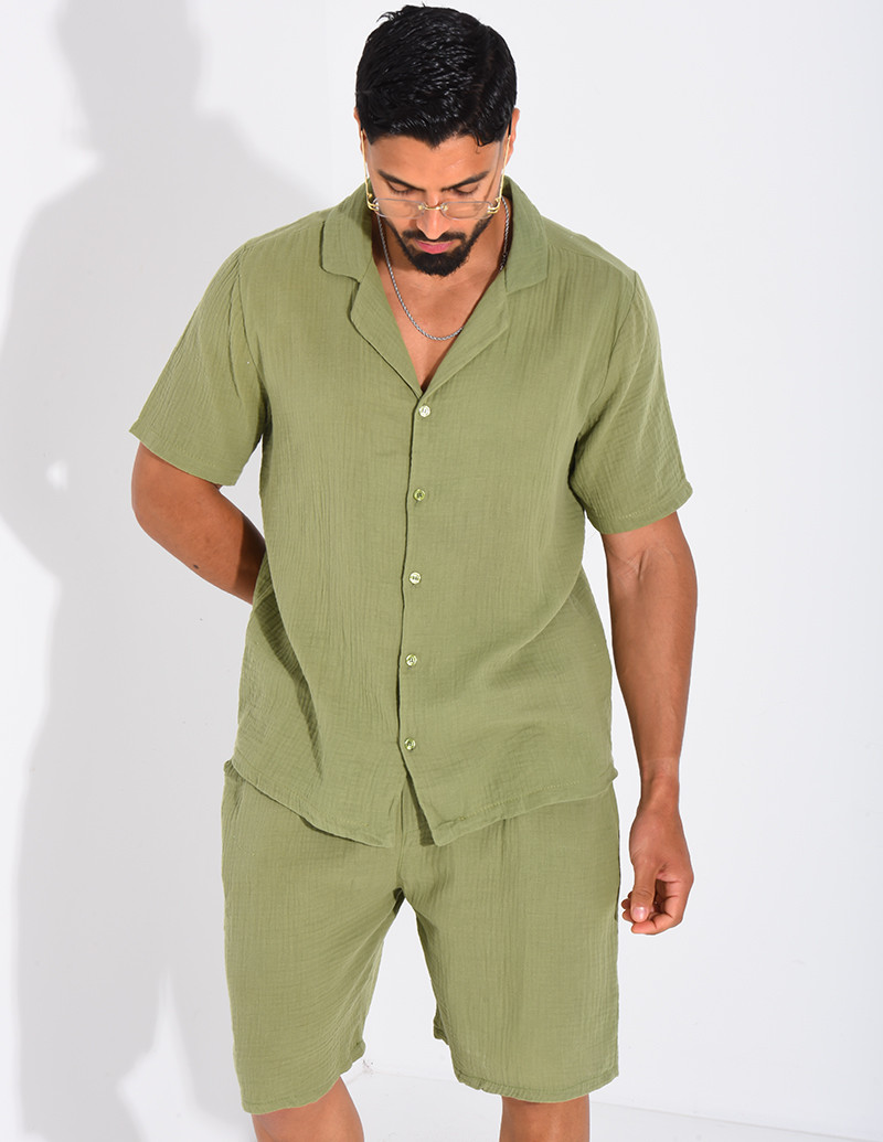 Ensemble short et chemise...