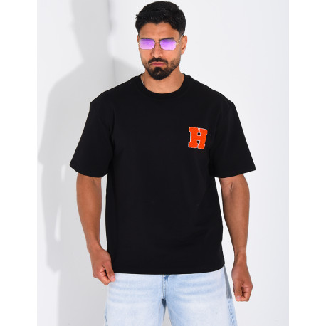 T-shirt avec la lettre H