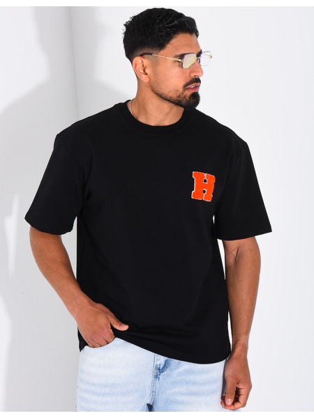 T-shirt avec la lettre H