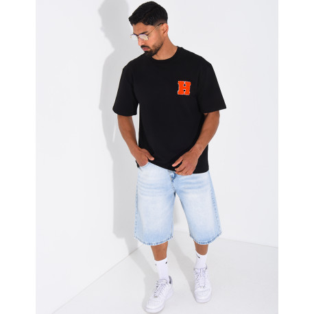 T-shirt avec la lettre H