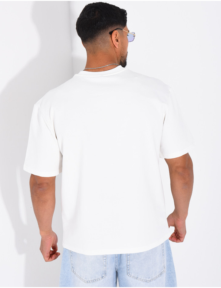 T-shirt avec la lettre H