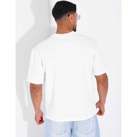 T-shirt avec la lettre H