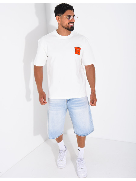 T-shirt avec la lettre H