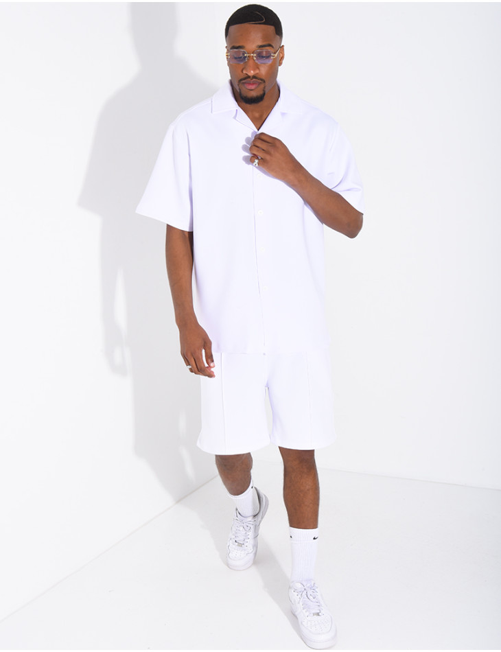 Ensemble short et chemise