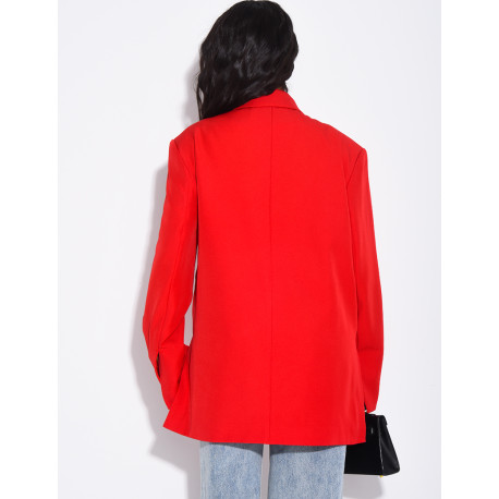 Blazer oversize à fentes
