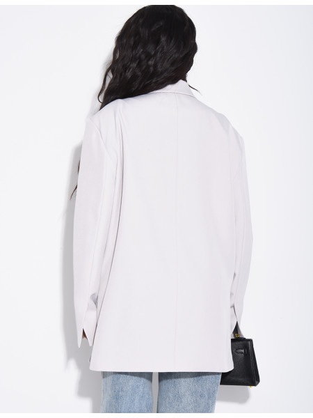 Blazer oversize à fentes