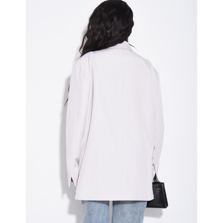 Blazer oversize à fentes