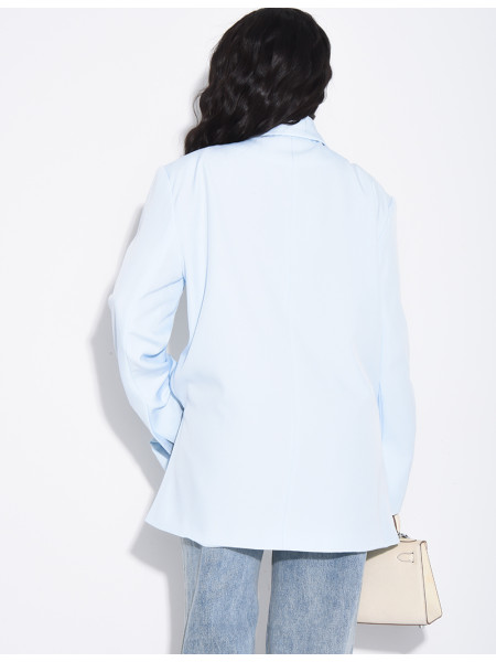Oversized blazer with slits
