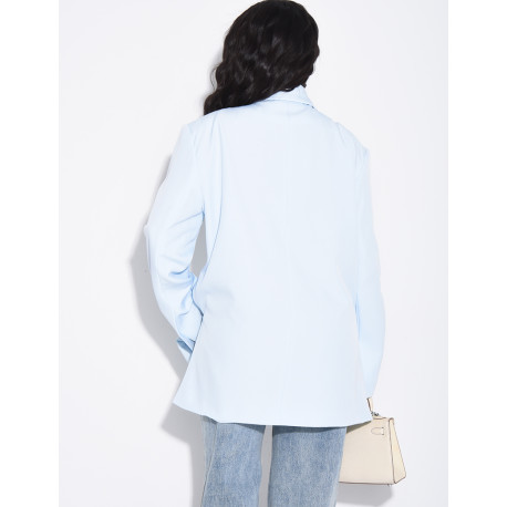 Oversized blazer with slits