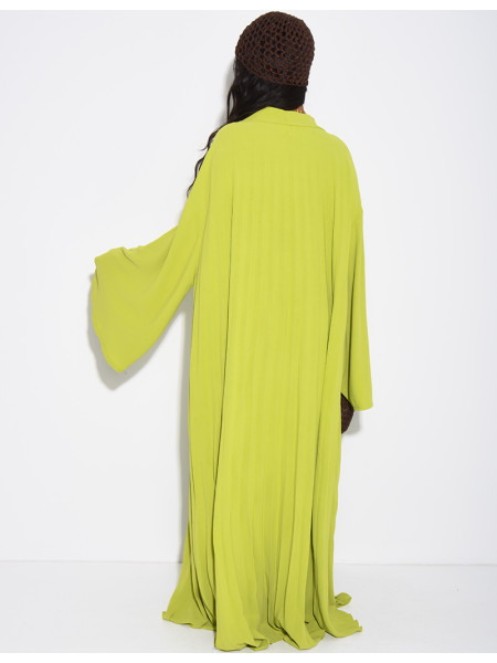 Robe longue & ample plissée