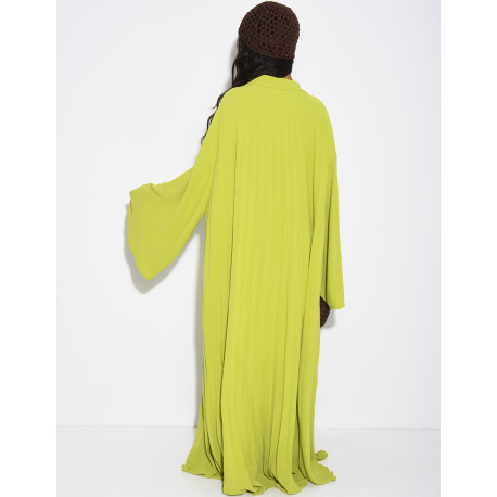 Robe longue & ample plissée