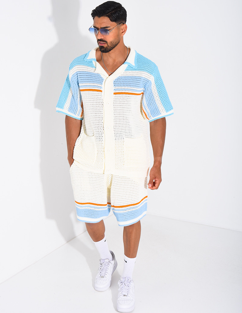 Set aus Shorts und Hemd mit...