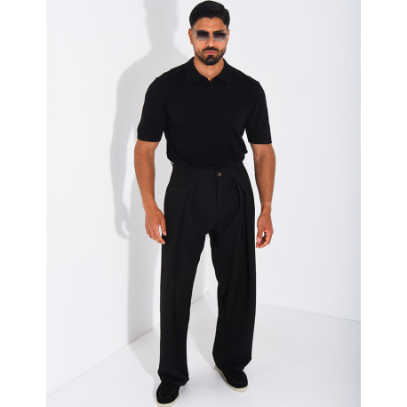 Pantalon coupe large