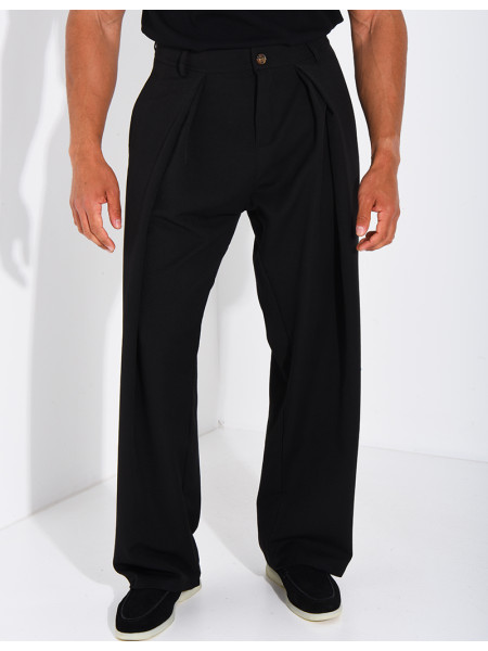 Pantalon coupe large
