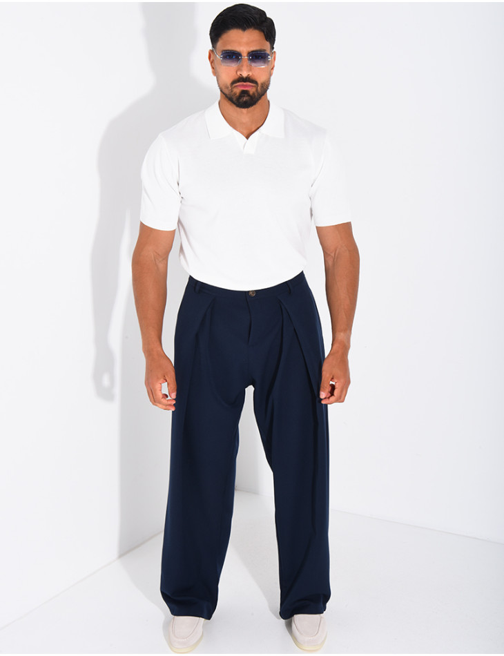 Pantalon coupe large