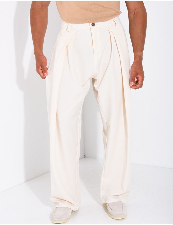 Pantalon coupe large