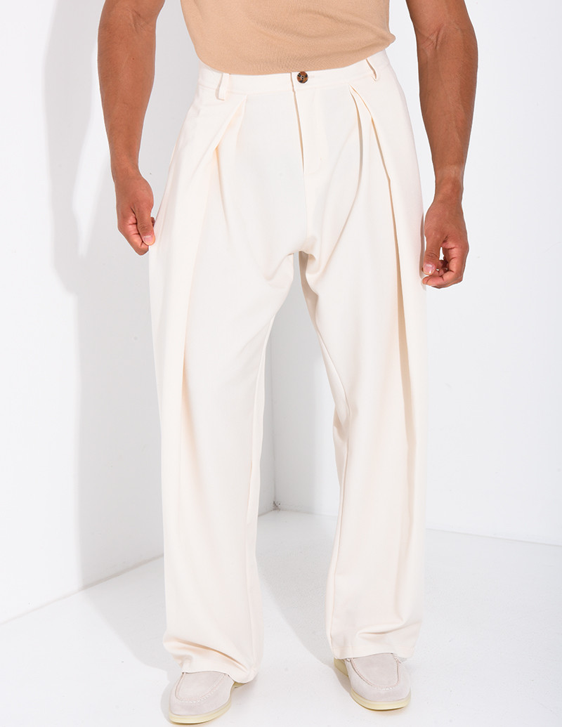Pantalon coupe large