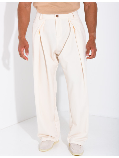 Pantalon coupe large