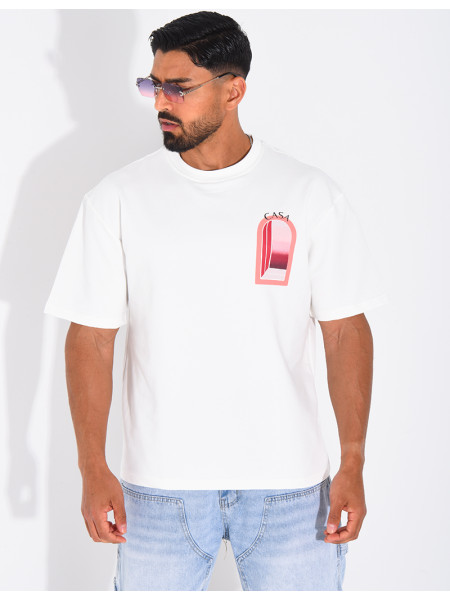 T-shirt "Casa" rouge