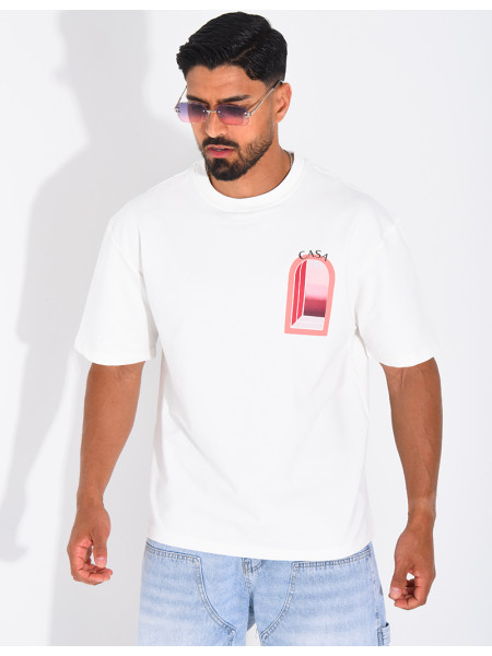 T-shirt "Casa" rouge
