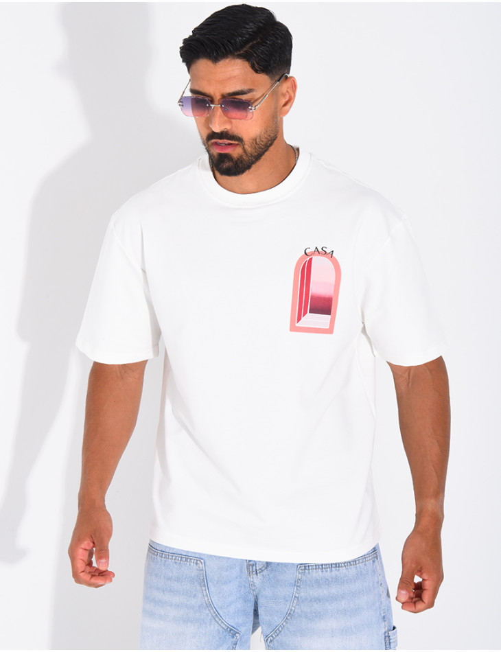 T-shirt "Casa" rouge
