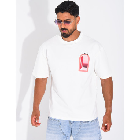 T-shirt "Casa" rouge