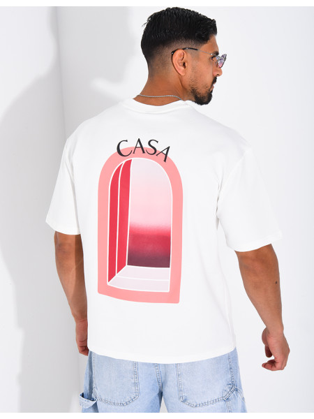 T-shirt "Casa" rouge