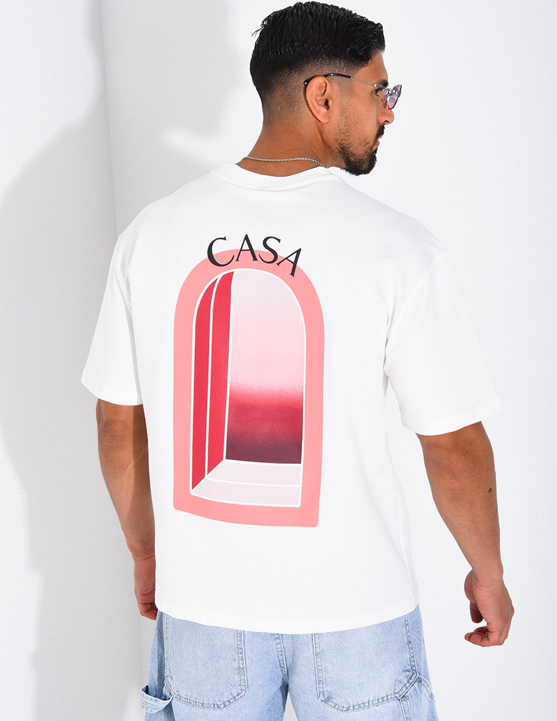 T-shirt "Casa" rouge