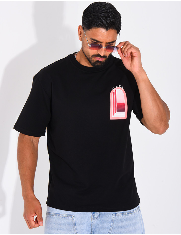 T-shirt "Casa" rouge