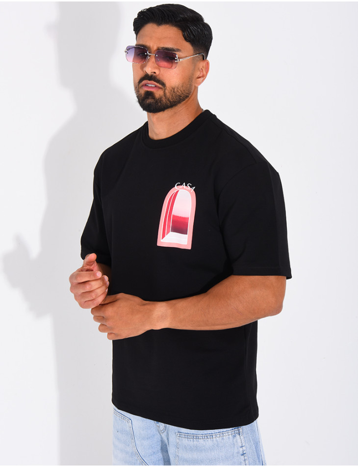 T-shirt "Casa" rouge