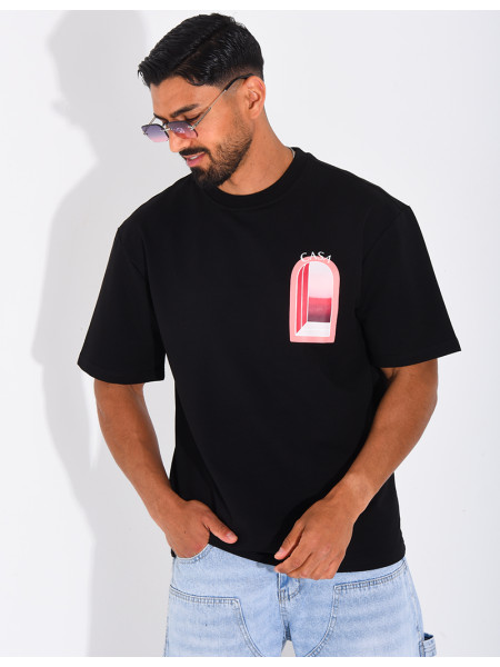 T-shirt "Casa" rouge