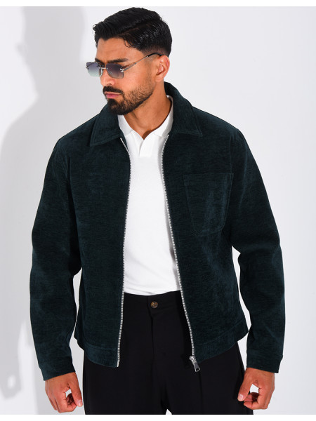 Veste fine en velours