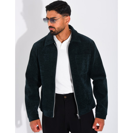 Veste fine en velours