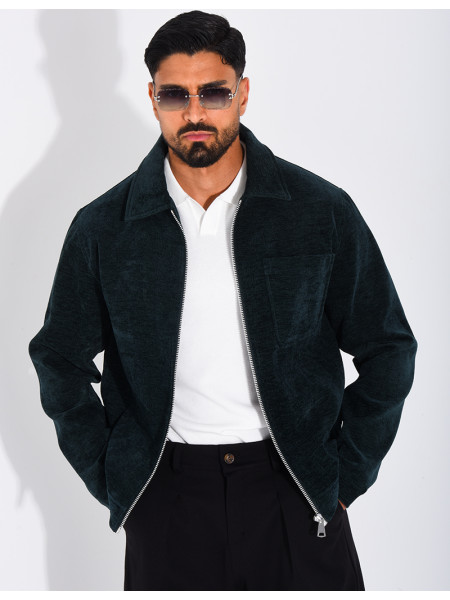 Veste fine en velours