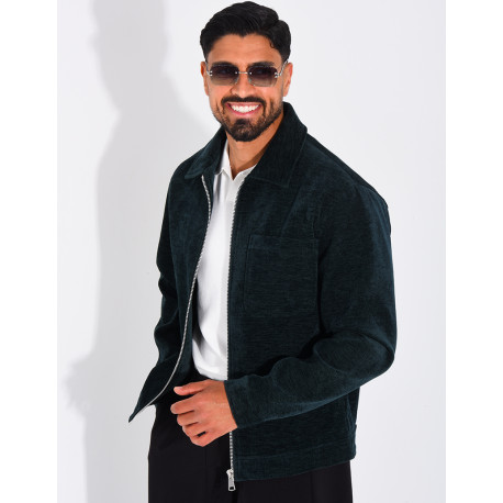 Veste fine en velours