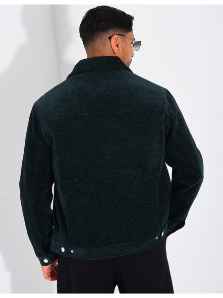 Veste fine en velours