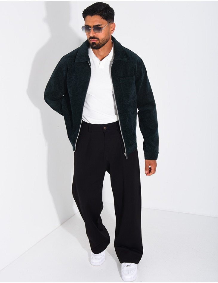 Veste fine en velours