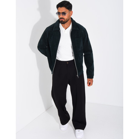 Veste fine en velours