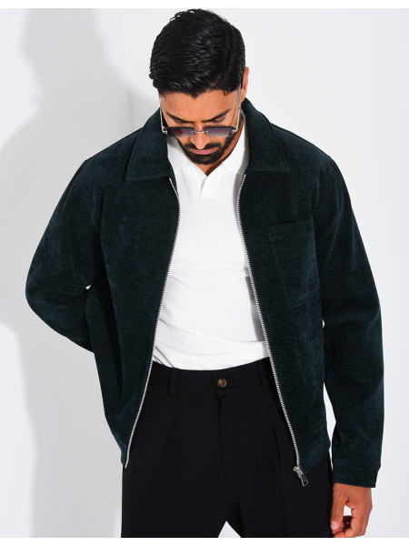 Veste fine en velours