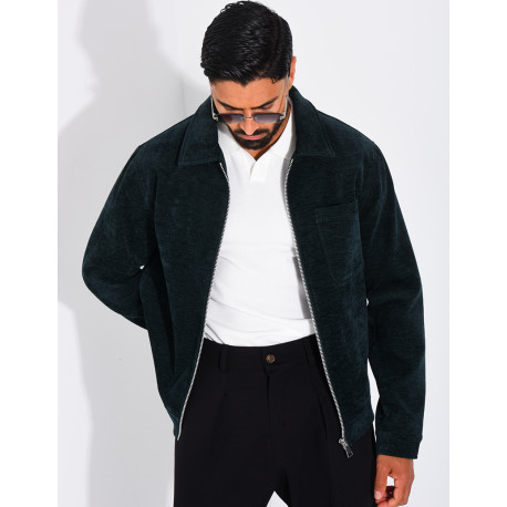 Veste fine en velours