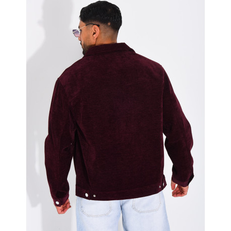 Veste fine en velours