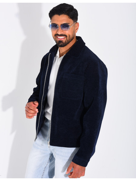Veste fine en velours