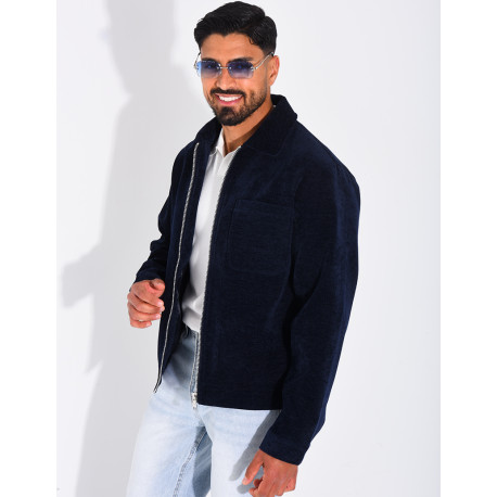 Veste fine en velours